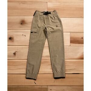 Hurley Boys Pull-On Tan Cargo Jogger Pants Size‎ 8-10 years old Size Small